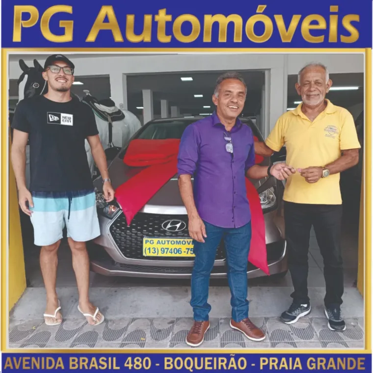 Entrega na Avenida Brasil na PG Automóveis